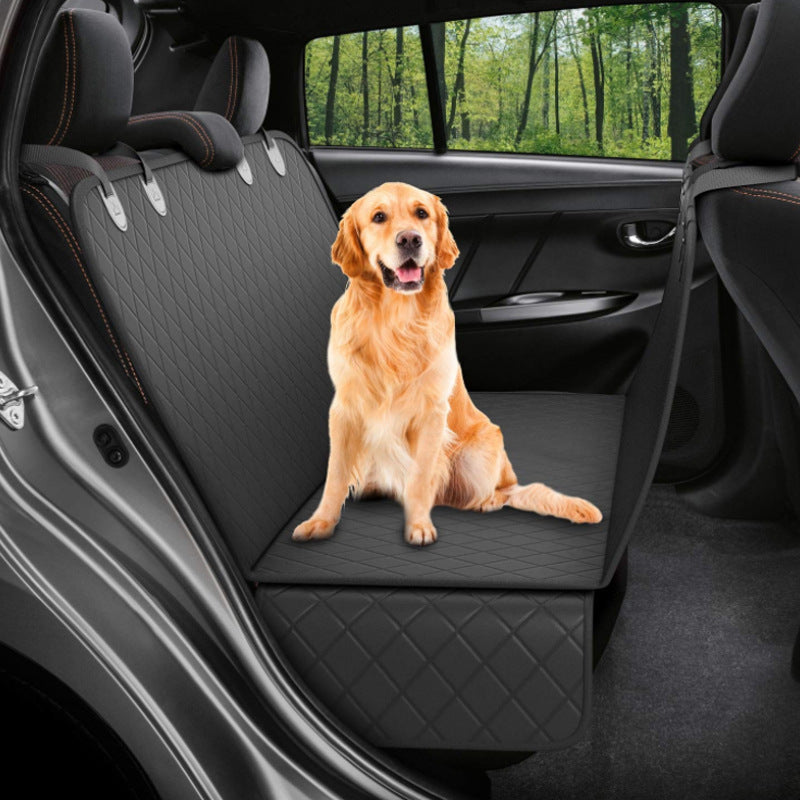 Waterproof Dog Car Seat Cover – Hammock with Mesh Window